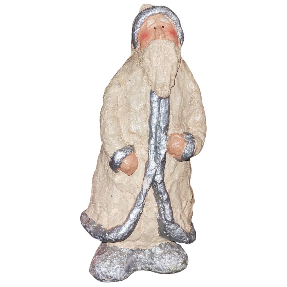 Santa1980's Vintage  Paper Mache Santa
